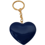 Sleutelhanger hartje - Blauw