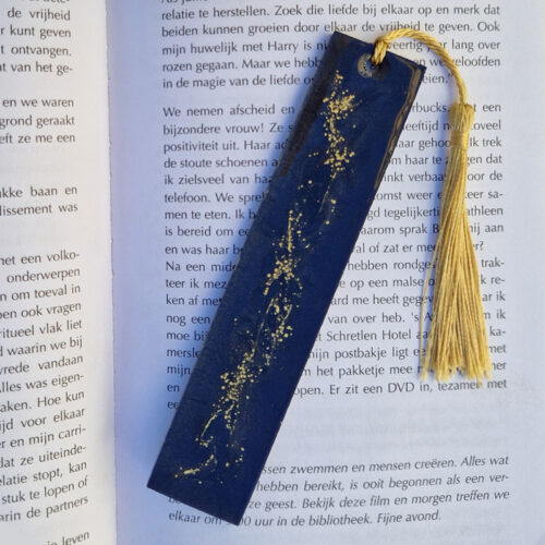 Boekenlegger - Gouden sterren