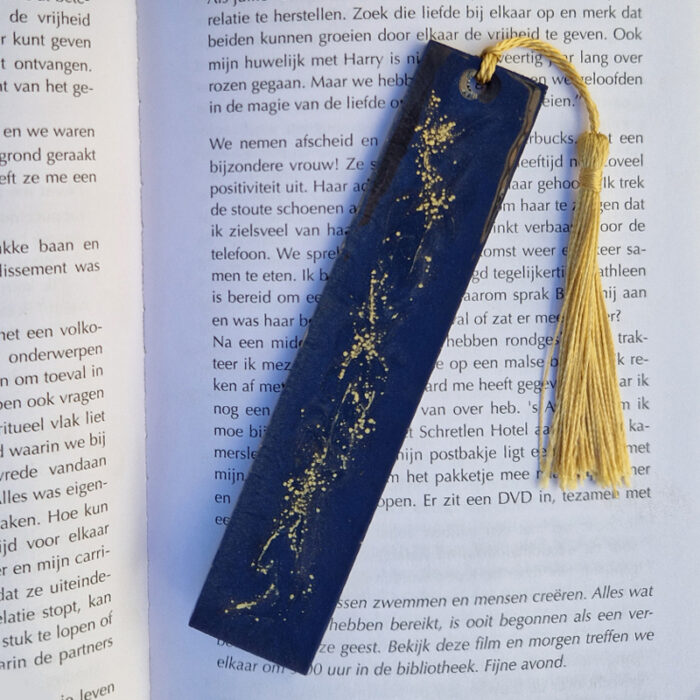 Boekenlegger - Gouden sterren Boekenlegger - Gouden sterren
