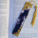 Boekenlegger - Zwarte inkt achterkant