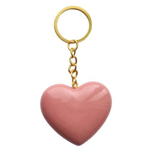 Hartje Sleutelhanger - Roze